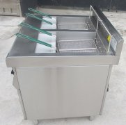 柜式电磁双缸炸炉