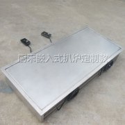 双头嵌入式扒炉定制款5kw